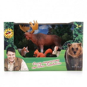 Набор «Животные средней полосы» (Играем вместе, 9545-1-2-3sim)