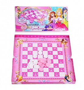 Шашки для девочек - Принцессы (Русский Стиль, 02028)