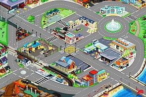 Игровой коврик для парковок, 150 х 100 см. (Le Toy Van, TV429)