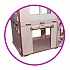 Кукольный домик из серии Я дизайнер - Дачный домик с гаражом, конструктор  - миниатюра №5