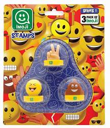 Печати Imoji, 3 шт. в наборе, серия 1, 36 видов (Ilanit, PMI5020) - миниатюра