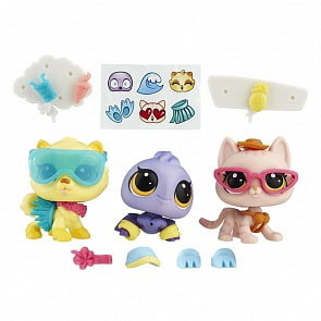 Littlest Pet Shop. Игровой набор - Пир на гавайском пляже  (Hasbro, b8181-b4847)