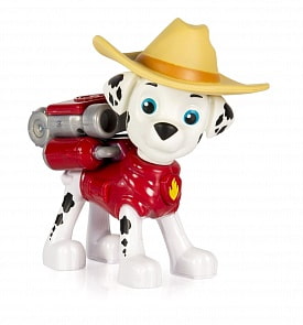 Фигурка спасателя Маршала с рюкзаком-трансформером «Щенячий патруль» Paw Patrol (Spin Master, 16655_Маршал)
