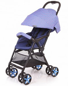 Коляска прогулочная Carbon, голубая (Jetem, JT007_blue)
