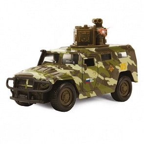 Машина "ГАЗ Тигр" - Вооружённые силы, свет, звук (Технопарк, CT12-392-G2sim)