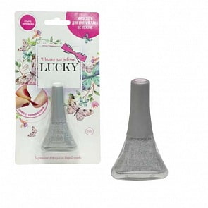 Лак Lucky цвет 041 серебряный металлик (Lucky, Т11185)