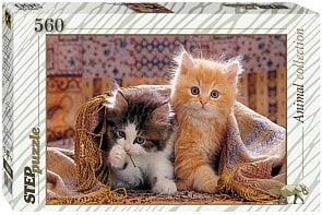 Пазл Котята, 560 элементов (Step Puzzle, 78026)