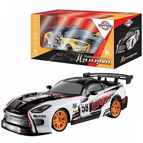 Дрифтовая машина на радиоуправлении, полный привод, масштаб 1:16, зарядное устройство в комплекте (Wincars, DS-2007)