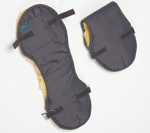 Меховая муфта для рук на коляску Ramili Mite Grigio, черная (Ramili, MRM02)