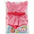 Розовое платье с бантом для кукол ТМ Карапуз 40-42 см  - миниатюра №1
