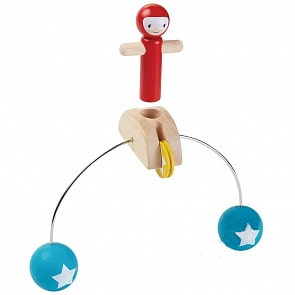 Деревянная игрушка - Акробат-канатоходец (Plan Toys, 5365k)