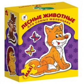 Игра настольная «Для самых маленьких» - Лесные животные (Дрофа, 2133)