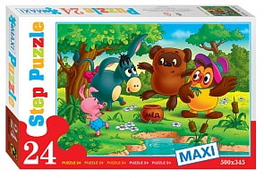 Пазл MAXI Винни Пух, 24 элемента (Step Puzzle, 70008)