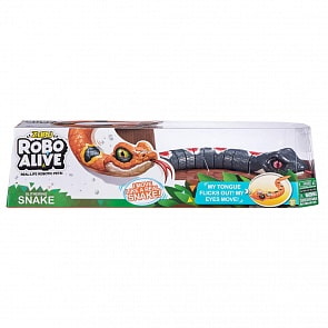 Роботизированная игрушка RoboAlive – Робо-змея, графит (Zuru, Т19293)