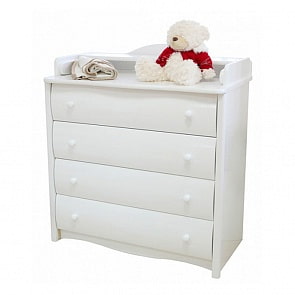 Комод с настилом Красная Звезда С 565, белый (Красная Звезда, КЗ-C 565_белый)