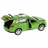 Машина металлическая Renault Koleos, зеленая, 12 см, открываются двери, инерционная  - миниатюра №2