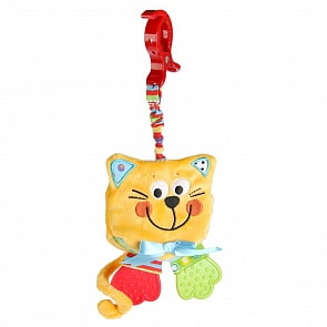 Развивающая шуршащая книжка-подвеска - Котик (Умка, BOOK-CAT)