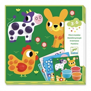 Набор для творчества Лепка - кружочки (Djeco, 09894)