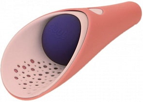 Набор для песка и снега с совочками и мячиком Quut Cuppi, цвет: корал и розовый (Quut, bg170662)