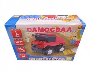Конструктор - Самосвал, 56 деталей (Abtoys, PT-00445)