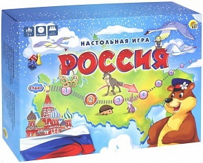 Настольная игра – Россия. Малый формат (Рыжий кот, ИН-8535-no)