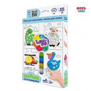 Набор теста для лепки Lovin’do - Мозаика из теста 9 (Фабрика первых фантазий, ФФ41052)