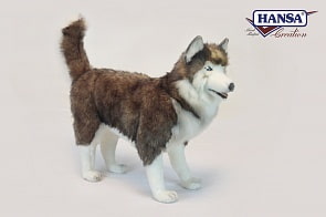 Мягкая игрушка – Хаски, 75 см (Hansa, 6031)