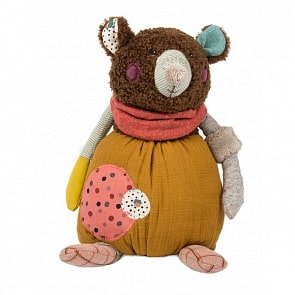 Мягкая игрушка – Коричневый медведь, 33 см (Moulin Roty, 665020)