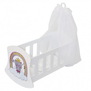 Люлька с балдахином серии Мимими - Крошка Миу (Paremo, PFD120-114)