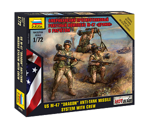 Модель сборная - Американский противотанковый ракетный комплекс М-47 (Звезда, 7415з)