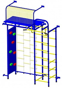 ДСК Пионер 10Л со скалодромом сине-желтый (Пионер, СГ000001782)