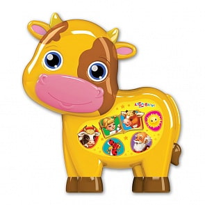 Игрушка музыкальная из серии Любимая сказочка - Бычок-смоляной бочок (Азбукварик, 28184-1)