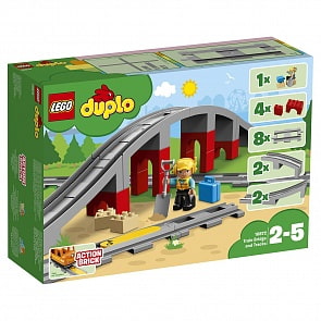 Конструктор Lego Duplo Town - Железнодорожный мост (Lego, 10872-L)