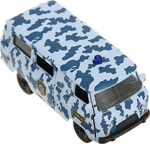 Инерционная металлическая машинка Омон, размер 12,5 х 5,7 х 7 см. (Play Smart, Р41133)