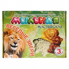 Набор Мастерская для создания мыла Весёлые звери (Висма, 748пл)