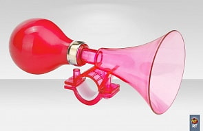 Клаксон 71DH DH-01, цвет – красный (RT, 4148RT)