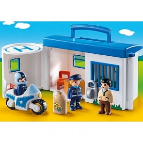 Игровой набор – Возьми с собой: Полицейский Участок (Playmobil, 9382pm)