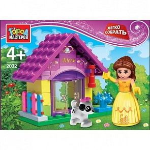 Конструктор - Принцесса с собачкой (Город мастеров, AA-2032-Rsim)