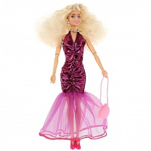 Кукла София с большим набором платьев и аксессуаров, 29 см (Карапуз, 99193-S-AN)