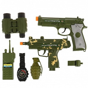 Военный набор оружия - Элитный спецотряд. Штурм, свет, звук (Играем вместе, B926106-R)