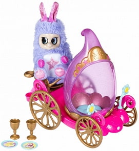 Игровой набор Bush baby world - Королевская карета, с пушастиком 18,5 см, каретой и набором для пикника (Bush baby, Т16326)