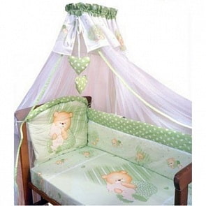 Комплект – Мишутка, зеленый (Золотой Гусь, 1904-z)