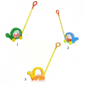 Игрушка каталка - Черепаха (Совтехстром, У512) (ассортимент)