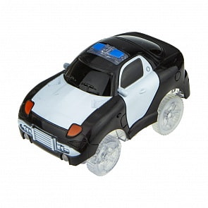 Патрульная машина из серии Гибкий трек, черная, 5 ламп (1Toy, Т16668ЧЕРН)