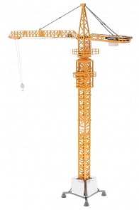 Башенный кран металлический, масштаб 1:50 (Abtoys, C-00151)