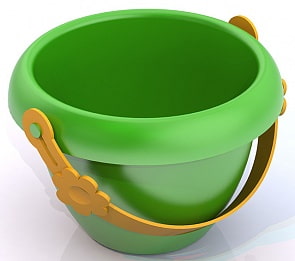 Ведро Солнышко, 13 см (Нордпласт, Н-431788) (ассортимент)