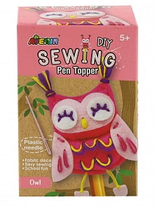 Набор для шитья - Насадка на карандаш: сова (Avenir, CH191699)