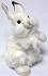 Мягкая игрушка – Белый кролик, 32 см  - миниатюра №1