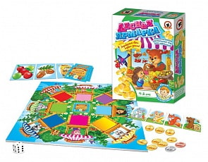 Экономическая игра для малышей - Лесная ярмарка (Русский стиль, 03493)