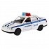 Инерционная металлическая машина Lada 2110 Милиция/Полиция, свет, звук 1:43  - миниатюра №1
